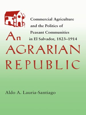 cover image of An Agrarian Republic
